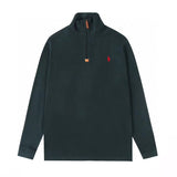 Ralph Lauren Coat vintage embroidered sweater loose versatile polo