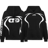 Hellstar Outfit: Hoodie/Sweatpants (Separate Purchase Options) Print Casual for Men and Women