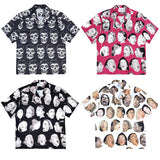 GUILTYPARTIES TIGER Shirts x WEIRDO DAVE Portfolio Skull Short Sleeve Shirts