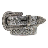Hip-hop punk rhinestone belt fashionpunk style
