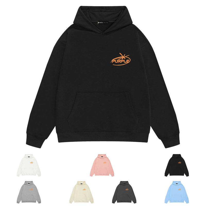 Purple Brand Hoodie Fashion Loose Hooded Sweater
