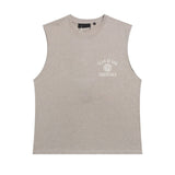 Fog Essentials tank spring/summer letter round neck pullover casual vest