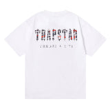 Trapstar T Shirts Trapstar Red Camouflage Print Casual Short Sleeve T-Shirt