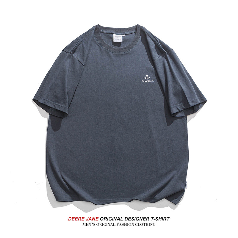Men's T-Shirts Short Sleeve T-shirt Men's Summer Loose Casual Cotton Half Sleeve
