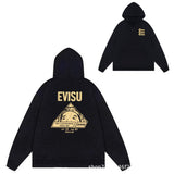 Evisu Hoodie Fushen hooded sweater autumn winter