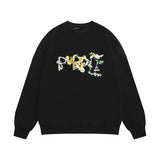 Purple Brand Sweatshirt Loose Crew Neck Sweater