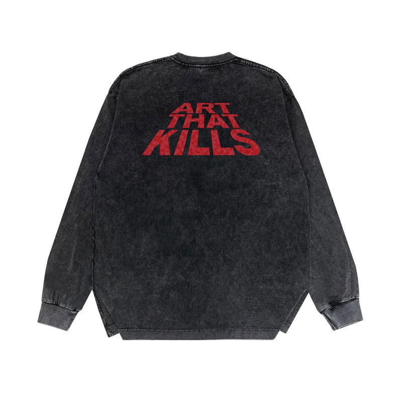 Gallery Dept Long Sleeve Shirt Vintage T Shirt Washed and Worn Vintage Long Sleeve T-shirt