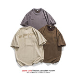 Men's T-Shirts Short-Sleeved T-shirt Men's Summer Loose Casual Half Sleeves