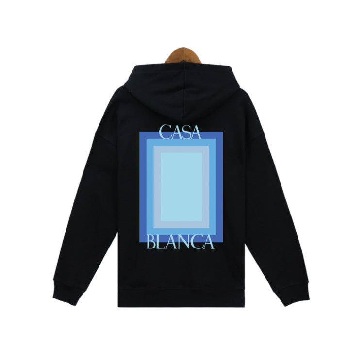 Casablanca Hoodie Autumn/Winter Alphabet Painted Textile