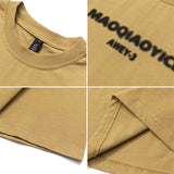 Men's T-Shirts Summer Short-Sleeved T-shirt Men's American Retro Loose