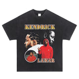Kendrick Lamar T Shirts Kendrick Lamar Hip Hop Rap Loose