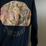 Jesus Is King Sweatshirt Cpfm Kanye High Street Velvet Padded Loose Men's and Women's Fog round Neck Sweater