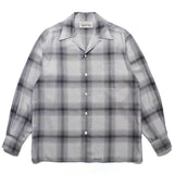 GUILTYPARTIES TIGER Shirts checked striped Hawaiian long-sleeved shirt