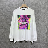 Purple Brand Long Sleeve T-Shirt Fashion Loose Long Sleeve Top