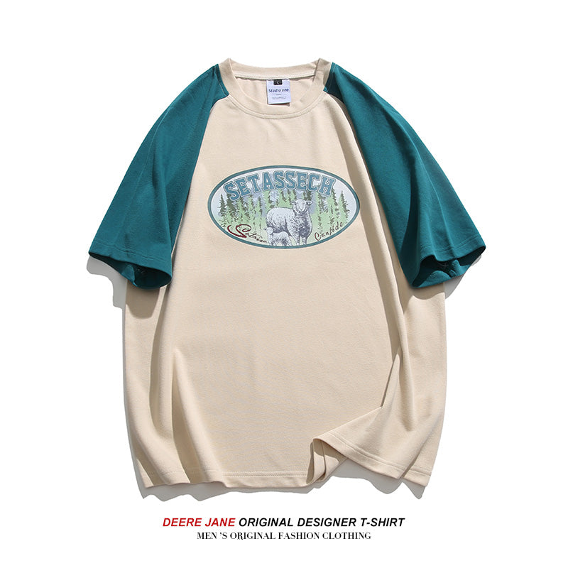 Men's T-Shirts Summer Short-Sleeved T-shirt Men's Loose Casual