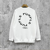 Purple Brand Sweatshirt Loose Crew Neck Sweater