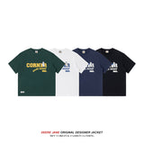 Men's T-Shirts Summer Short-Sleeved T-shirt Men's American Style Loose Versatile Casual