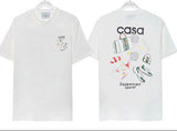 Casablanca T Shirts Rainbow Gate Alphabet