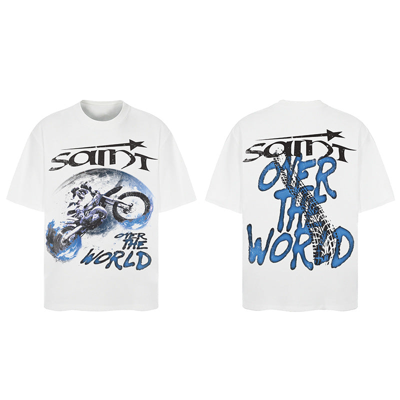 Men Vintage T-Shirts Saint Michael Tee