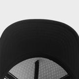 Trendy flat brimmed hat mesh breathable quick-drying adjustable