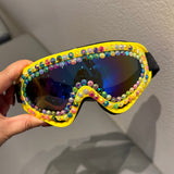 Trendy punk glasses windproof and dustproof adjustable