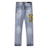 Amiri Jeans Slim Fit Stretch Ripped Jeans