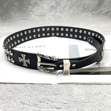 Chh Chrome Heart Belt Sacred Sword Cross Belt