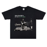Rock Star T Shirt Singer John Mayer Rock Print T-shirt Short Sleeve Loose Cotton
