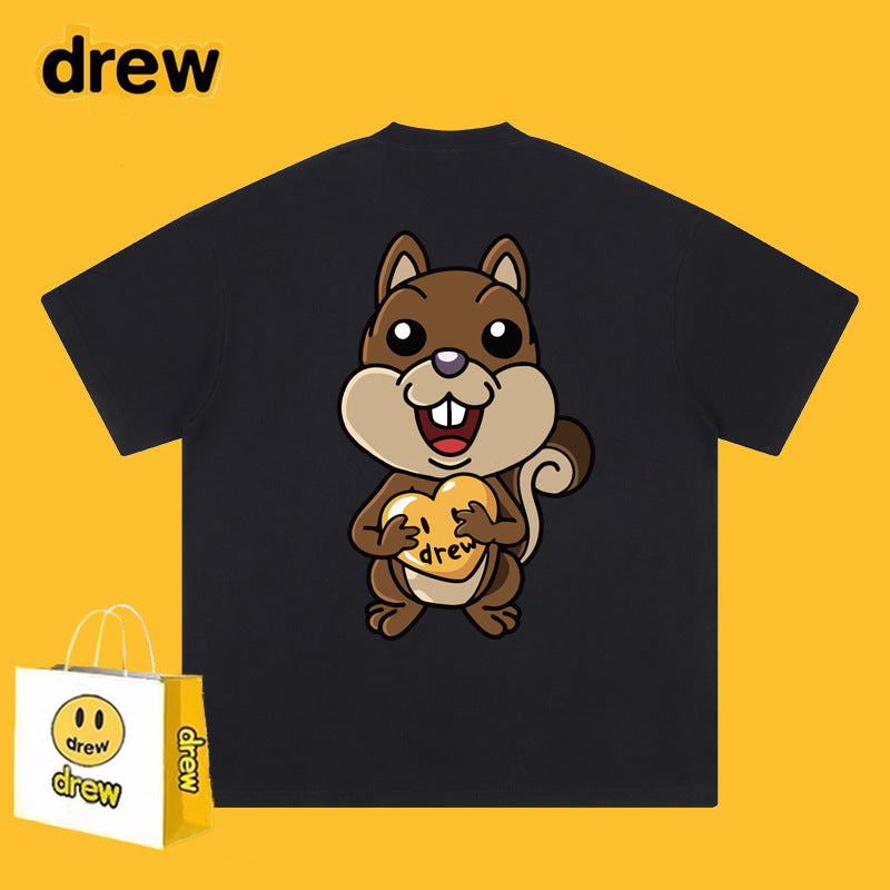Drew T Shirts Short Sleeve Summer Loose