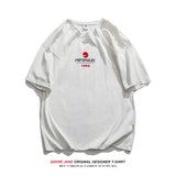 Men T-Shirts Loose-Fitting Pure Cotton Short Sleeves T-shirt Men's Summer