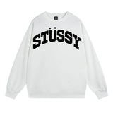 Stussy Sweatshirts Crew Neck Fleece Sweater
