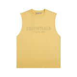 Fog Essentials tank spring summer FOG letter crew neck vest