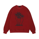 Purple Brand Sweatshirt Loose Crew Neck Sweater