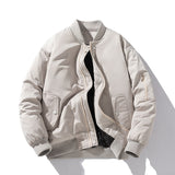 Men Vintage Jackets Baseball Suit Autumn/Winter Flying Suit Jacket Printing