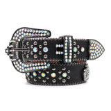 Hip-hop punk rhinestone belt rhinestone crown