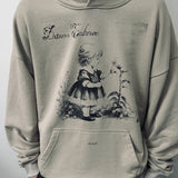 Mens Vintage T-Shirts vintage American hooded sweater loose