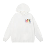 Amiri Hoodie AMI Letter logo print hooded sweater for men and women