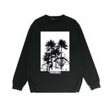 Purple Brand Long Sleeve T-Shirt Fashion Loose Long Sleeve Top