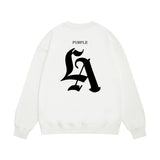 Purple Brand Sweatshirt Loose Crew Neck Sweater