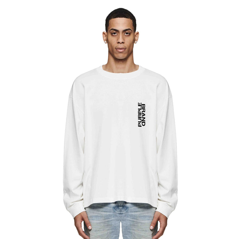Purple Brand Long Sleeve T-Shirt Fashion Loose Long Sleeve Top