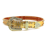 Hip-hop punk rhinestone belt crown rhinestone