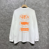 Purple Brand Long Sleeve T-Shirt Fashion Loose Long Sleeve Top