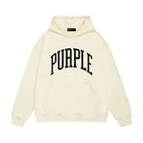 Purple Brand Hoodie Fashion Loose Hooded Sweater