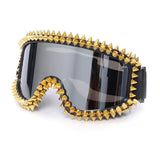 Trendy punk glasses anti-fog and windproof