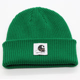 Carhartt Hat Cloth Sticker Knitted Hat Thermal Hat