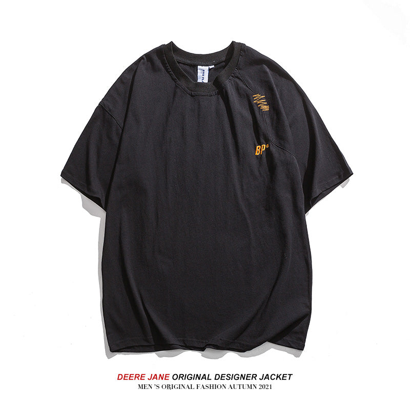 Men's T-Shirts Loose Short-Sleeved T-shirt Men's Summer All-Matching