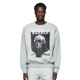 Purple Brand Sweatshirt Loose Crew Neck Sweater