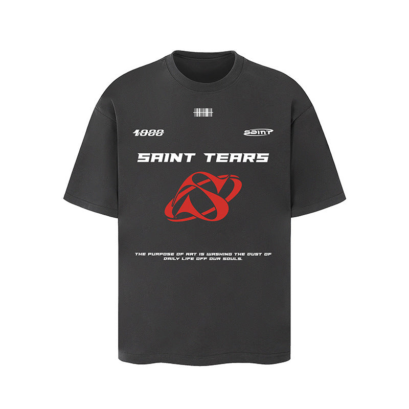 Men Vintage T-Shirts Saint Michael Tee Saint Tears