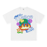 Vintage T-shirts BREAKSILENCE Washed and old short-sleeved T-shirts