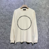 Purple Brand Long Sleeve T-Shirt Fashion Loose Long Sleeve Top